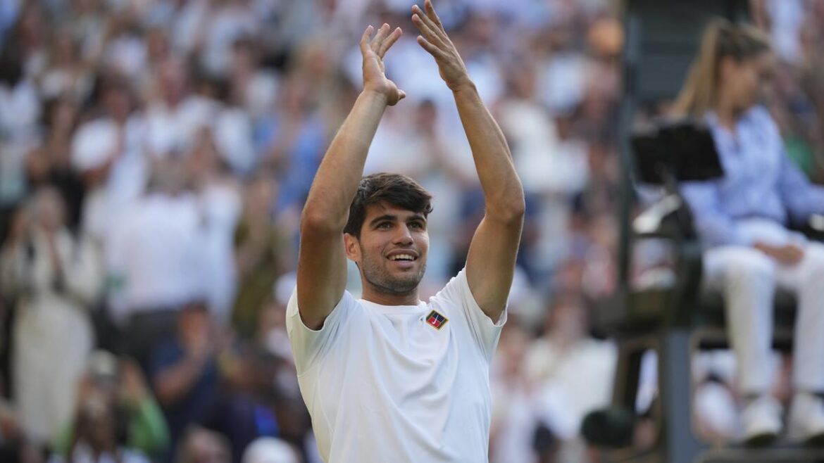 Alcaraz marches on at Wimbledon after tough test, Keys and Osaka crash