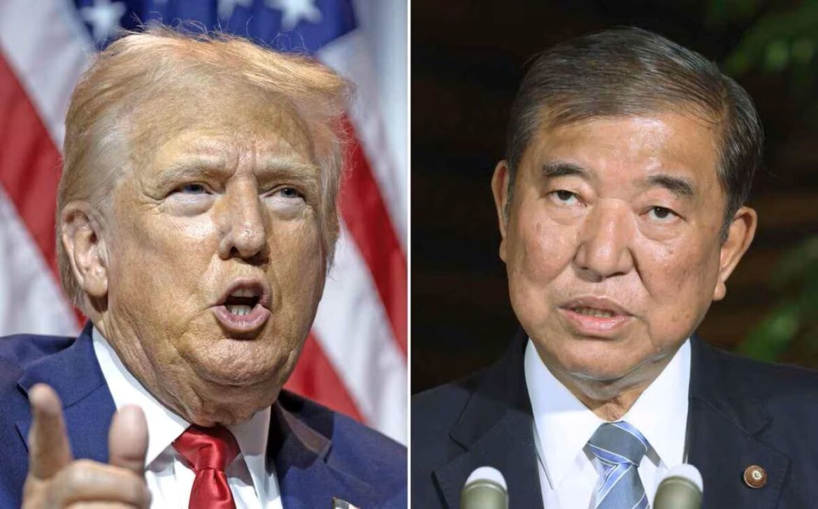 Donald Trump Shigeru Ishiba