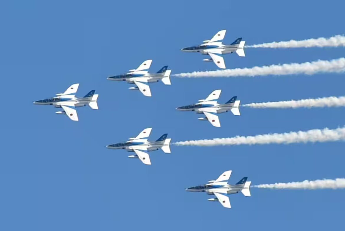 Blue Impulse Delivers Spectacular Air Show at Osaka Expo Blue Impulse Osaka Expo