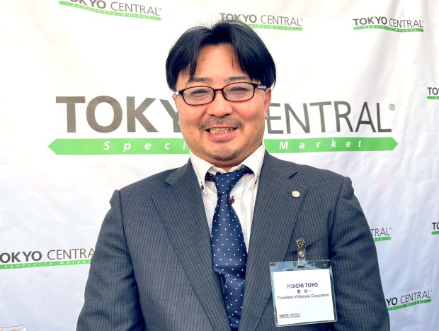 Koichi Toyo, president of Marukai Corp., was on hand Saturday,...