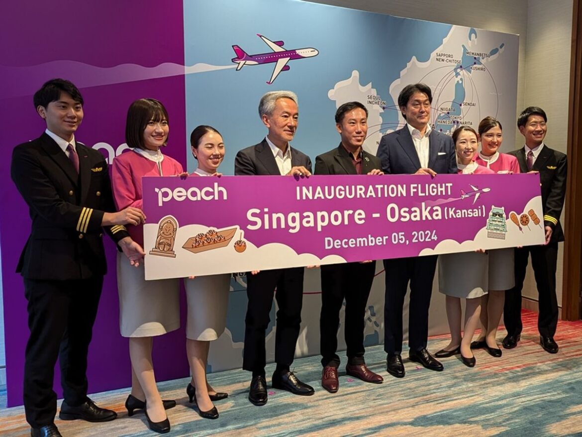 Flying’s a peach with new Singapore-Osaka route: Travel Weekly Asia Flying’s a peach with new Singapore-Osaka route: Travel Weekly Asia