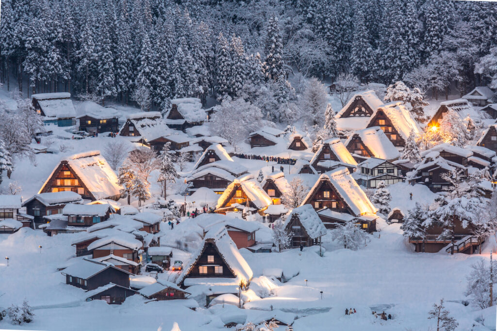 Shirakawago in Gifu.