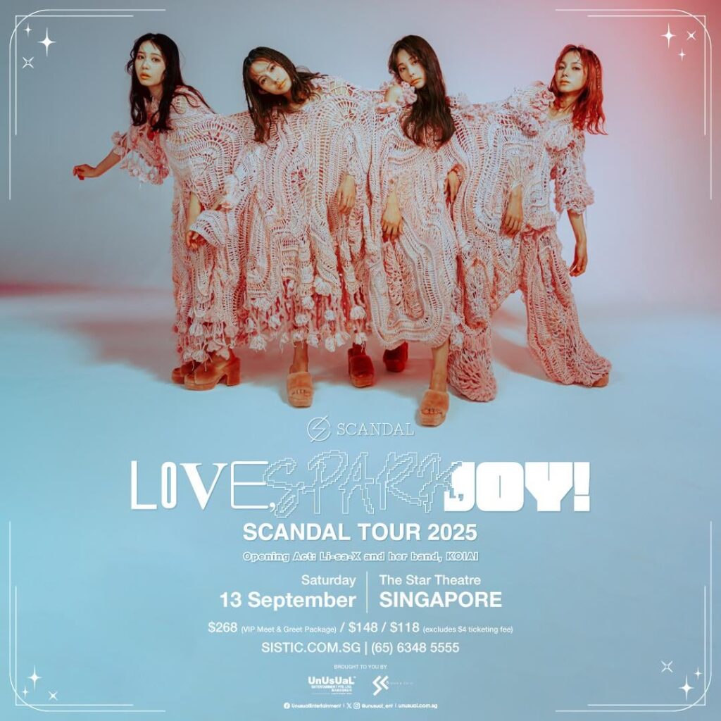 SCANDAL Live in Singapore! SCANDAL Live in Singapore!
