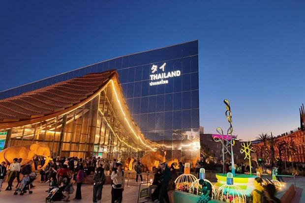 Thailand pavilion at the World Exposition in Osaka. (Photo: Thailand Pavilion World Expo 2025 Facebook account)