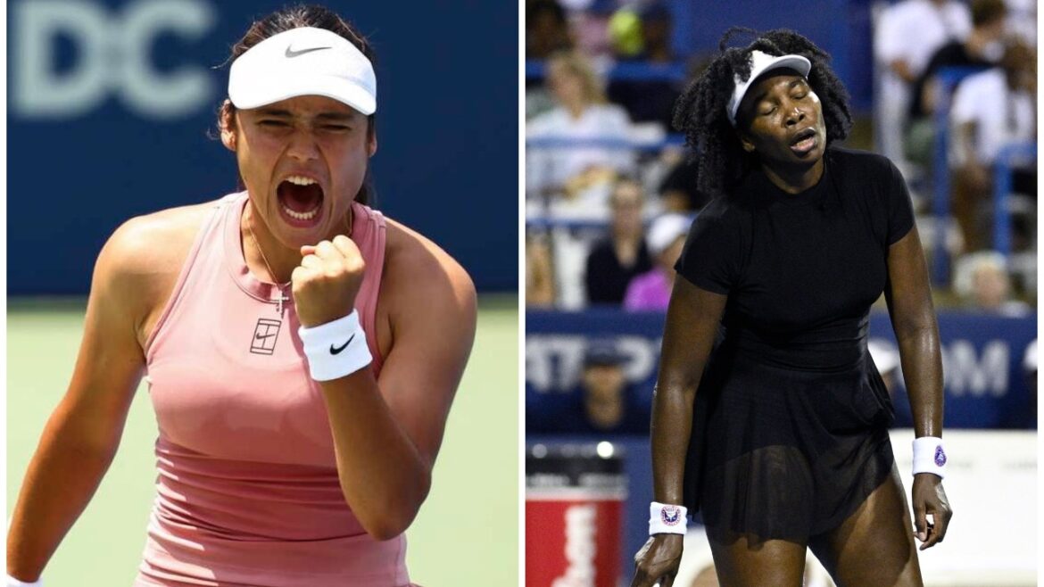 DC Open: Emma Raducanu dominates Naomi Osaka, Venus Williams defeated in pre-quarters DC Open: Emma Raducanu dominates Naomi Osaka, Venus Williams defeated in pre-quarters