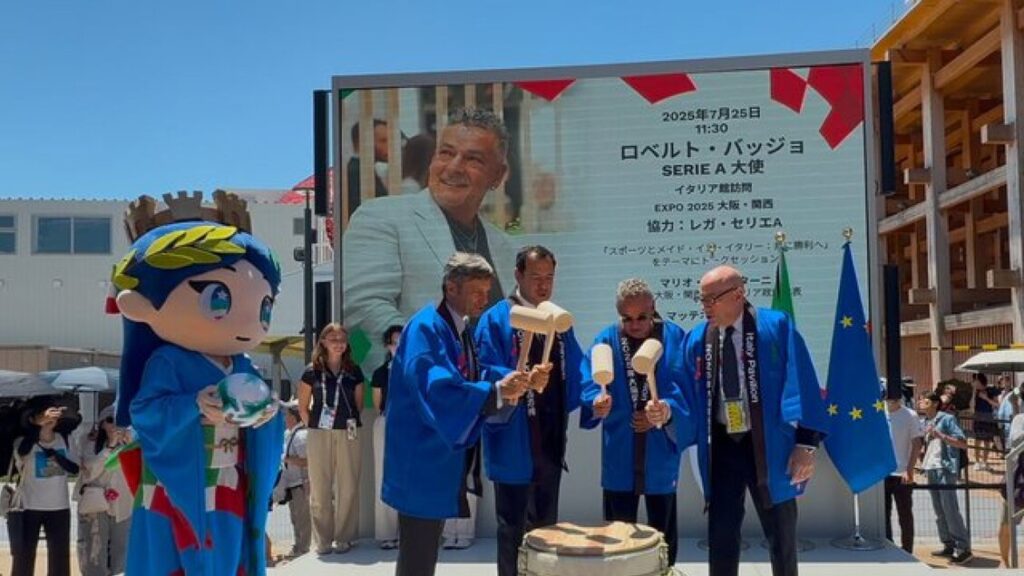 Soccer great Baggio visits Italy Pavilion at Expo 2025 Osaka – General News Soccer great Baggio visits Italy Pavilion at Expo 2025 Osaka - General News