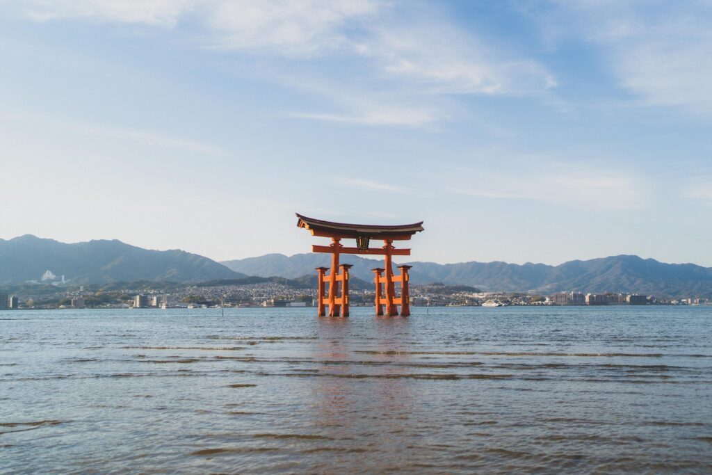 miyajima o-torii gate