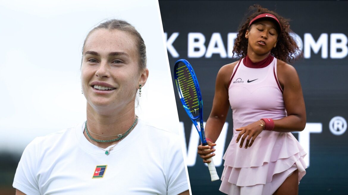 Naomi Osaka disagrees with Aryna Sabalenka when asked if women should play five sets at Wimbledon