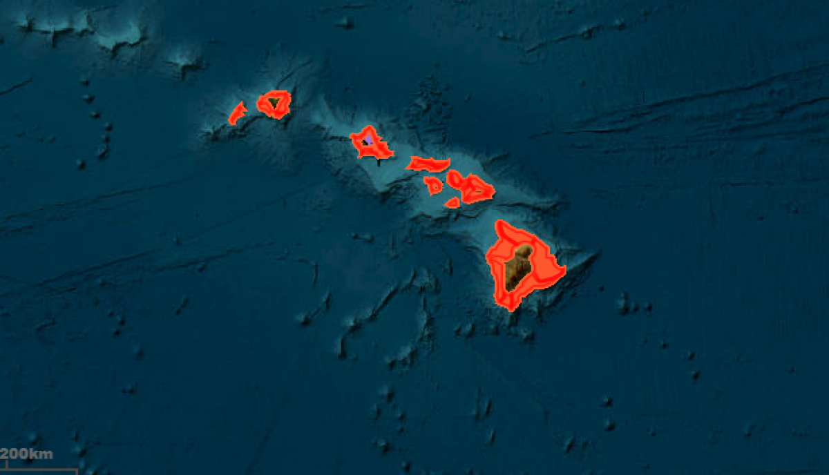 Hawaii tsunami alerts in place