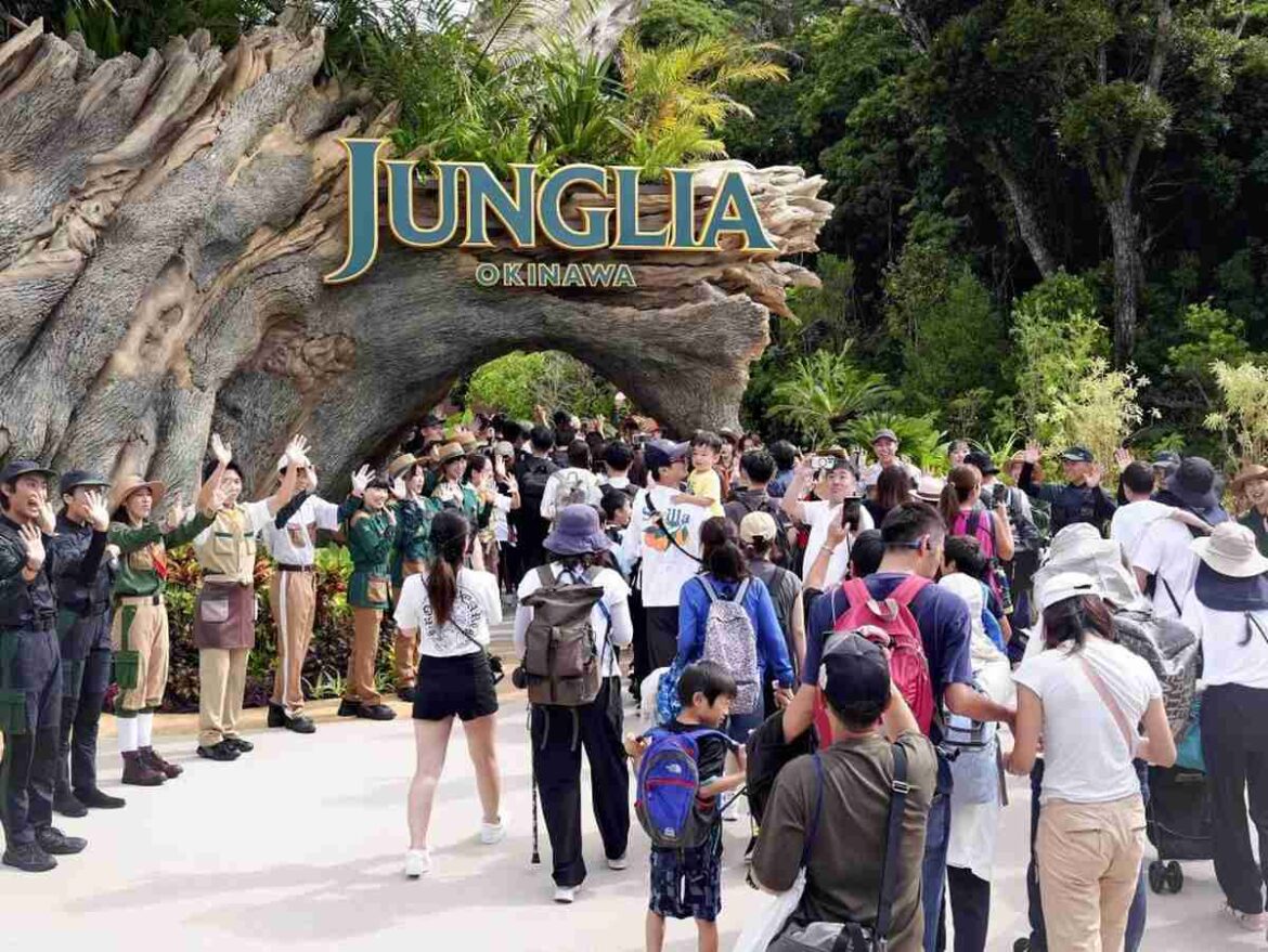 Junglia Okinawa Amusement Park Opens; Aiming to Revitalize Northern Okinawa Island