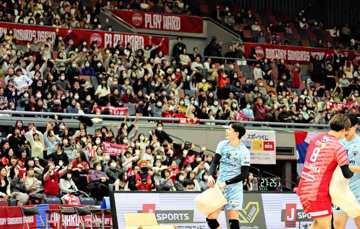 Osaka: Revival of Volleyball Fandom Is Seen with Major Crowds; Municipalities, Companies Also Taking Keen Interest in Sport Osaka: Revival of Volleyball Fandom Is Seen with Major Crowds; Municipalities, Companies Also Taking Keen Interest in Sport