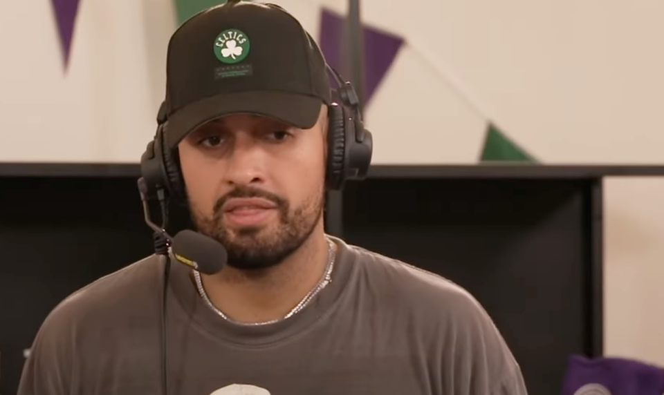 Kyrgios also named the non-professional he thinks is great at the sport