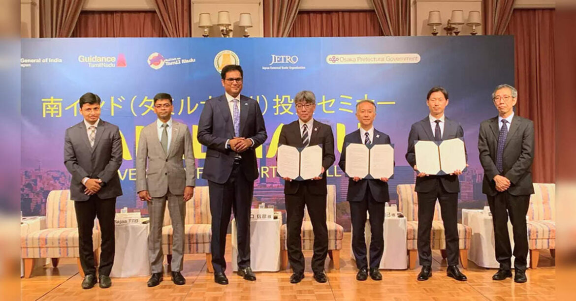 Mahindra, Sumitomo partner with Osaka to attract Japanese investment to Tamil Nadu, ETManufacturing