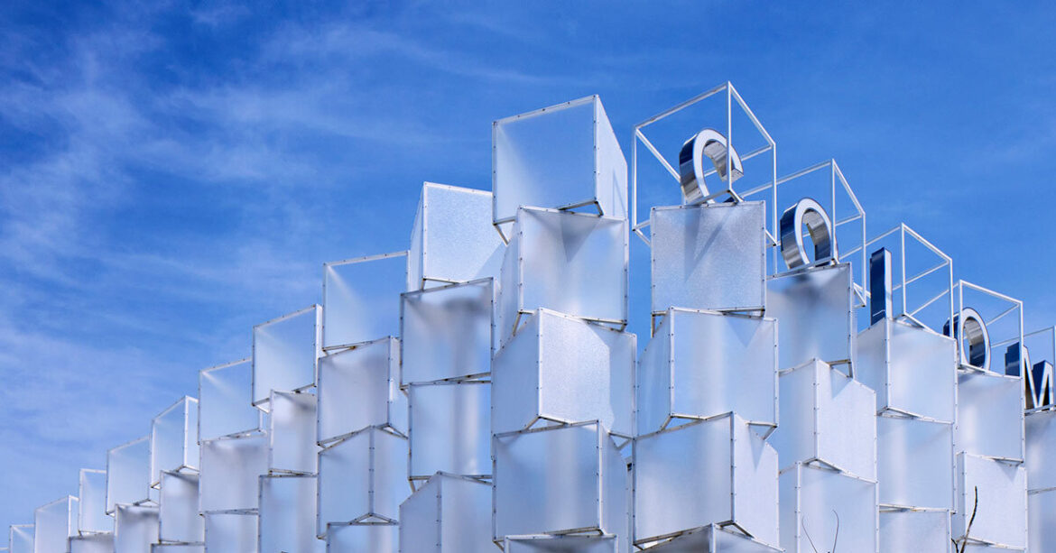 translucent cubes shape colombia pavilion for osaka expo 2025 translucent cubes shape colombia pavilion for osaka expo 2025