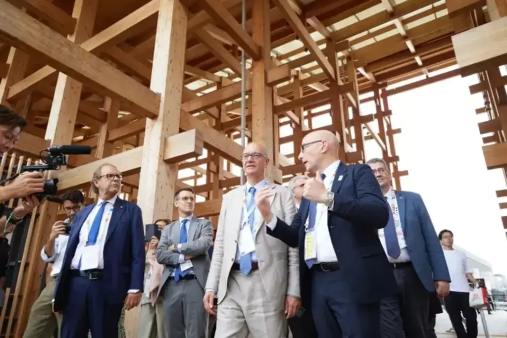 Valditara visits Italy Pavilion at Expo 2025 Osaka