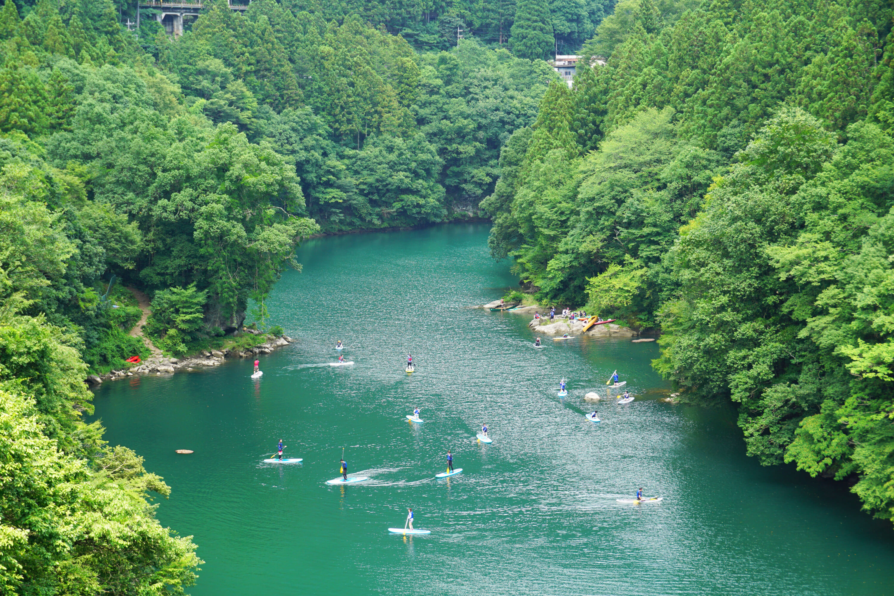 okutama daytrip tokyo summer lake