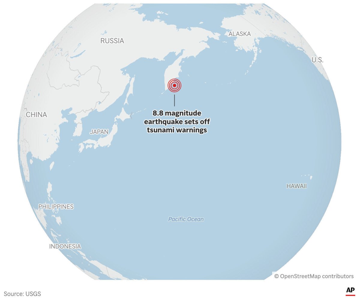 russia earthquake