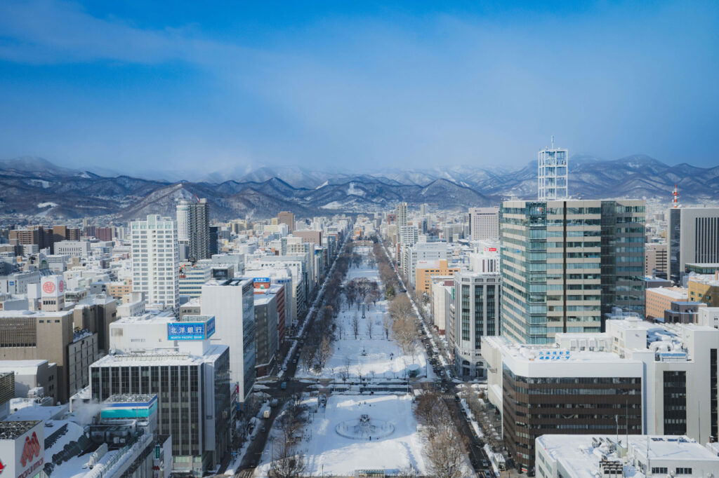 Sapporo is a world-class skiing destination