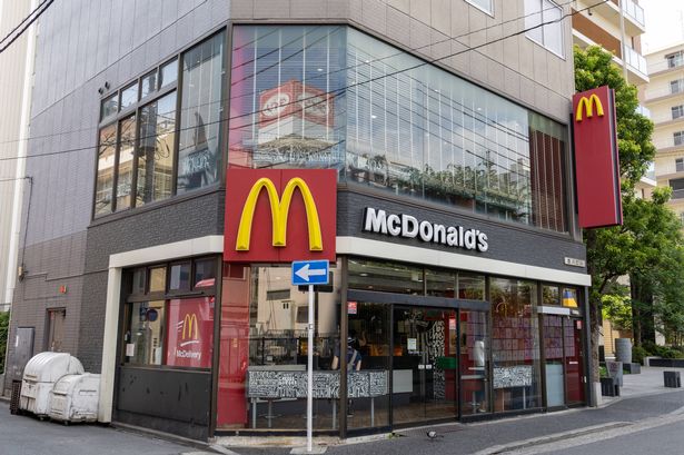 Tokyo, Japan - July 10, 2025 : General view of the McDonald's restaurant in Tokyo, Japan.