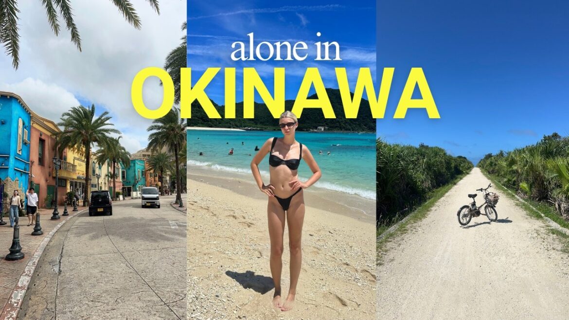 5 days alone in Okinawa 🇯🇵 solo travel vlog