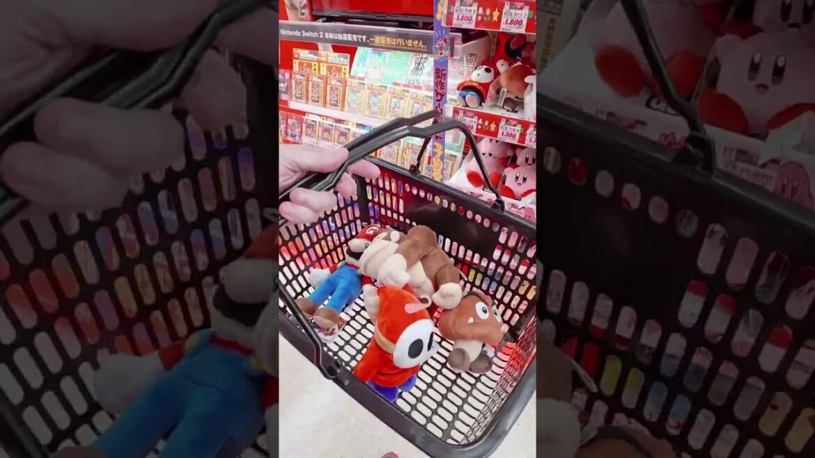Buying Mario Plushies in Japan 🇯🇵