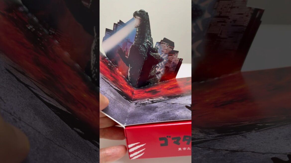 Godzilla Egg Sweets Tokyo Tamago Goma Sesame Egg #shorts