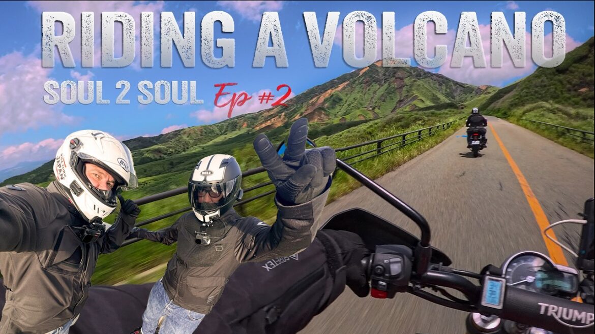 Japan Motorcycle Tour: Mt Aso Volcano Ride & Fukuoka Street Food | Soul 2 Soul Ep 2