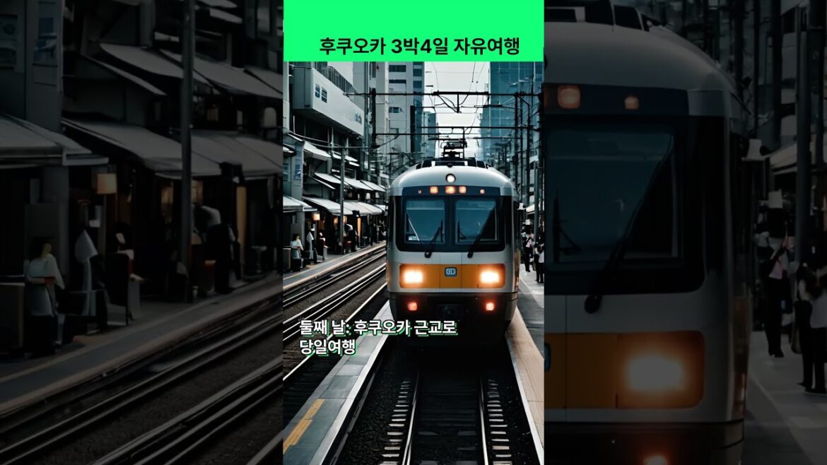 4-day Self-guided Tour in Fukuoka (English subtitles available via 'settings') #travel #food