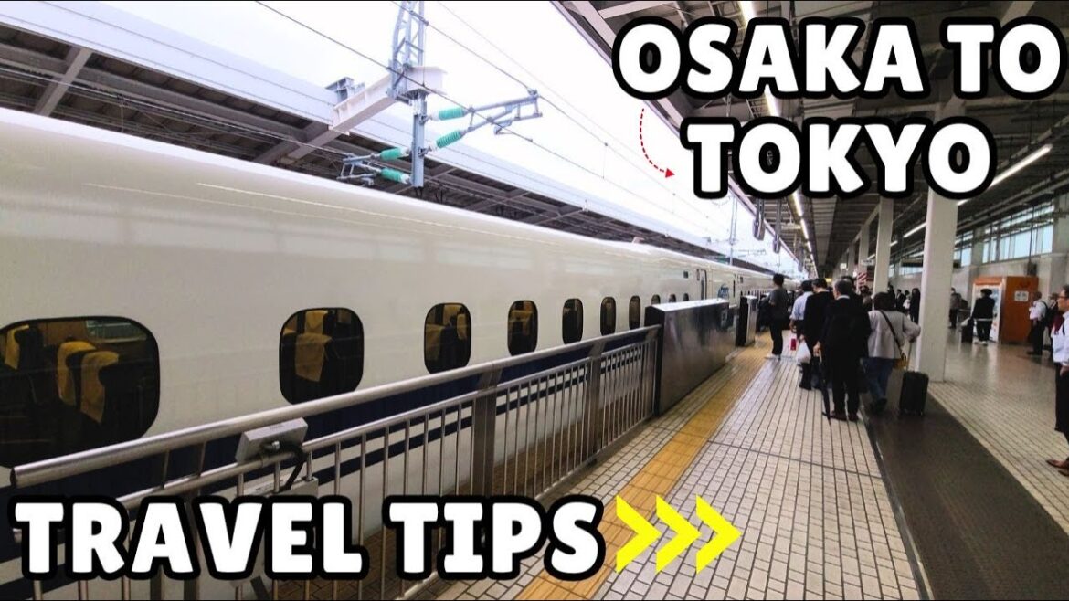 How to Travel Japan: Bullet Train & Ticket Guide | Osaka to Tokyo