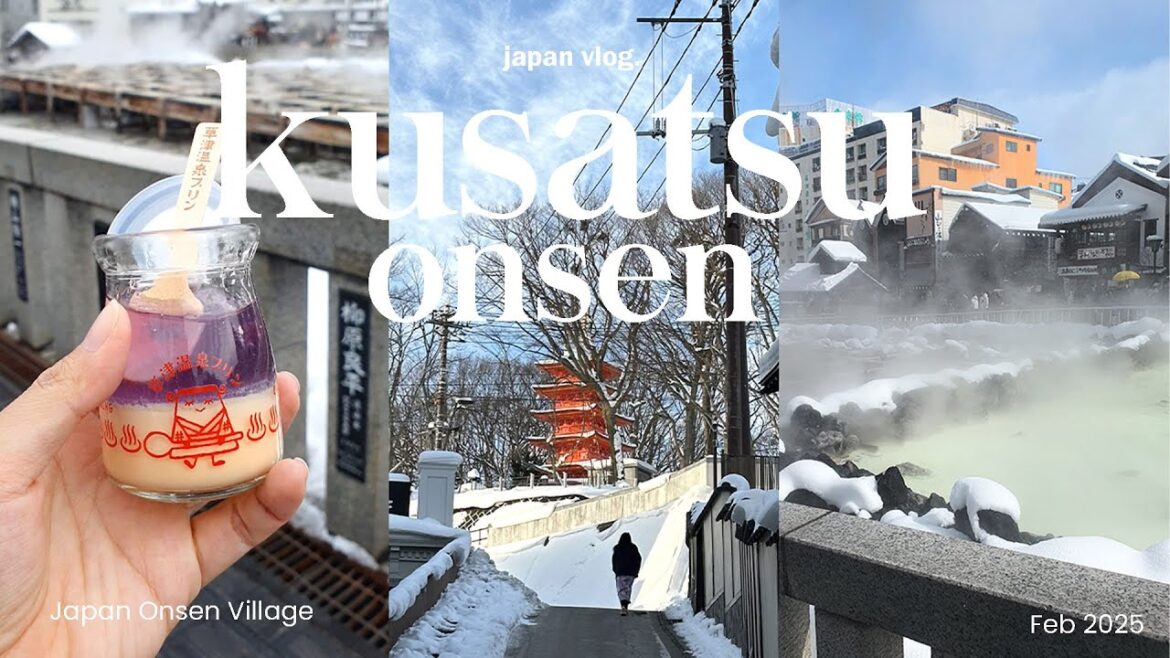 Spending 2 nights in Kusatsu Onsen | The Peaceful Side of Japan | Japan Winter VLOG