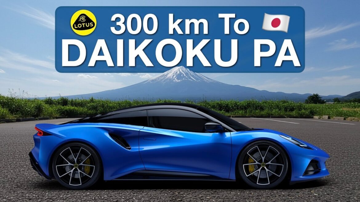 Driving in Japan β 300KM in a Lotus Emira to Daikoku PA ππ―π΅ Driving in Japan β 300KM in a Lotus Emira to Daikoku PA ππ―π΅