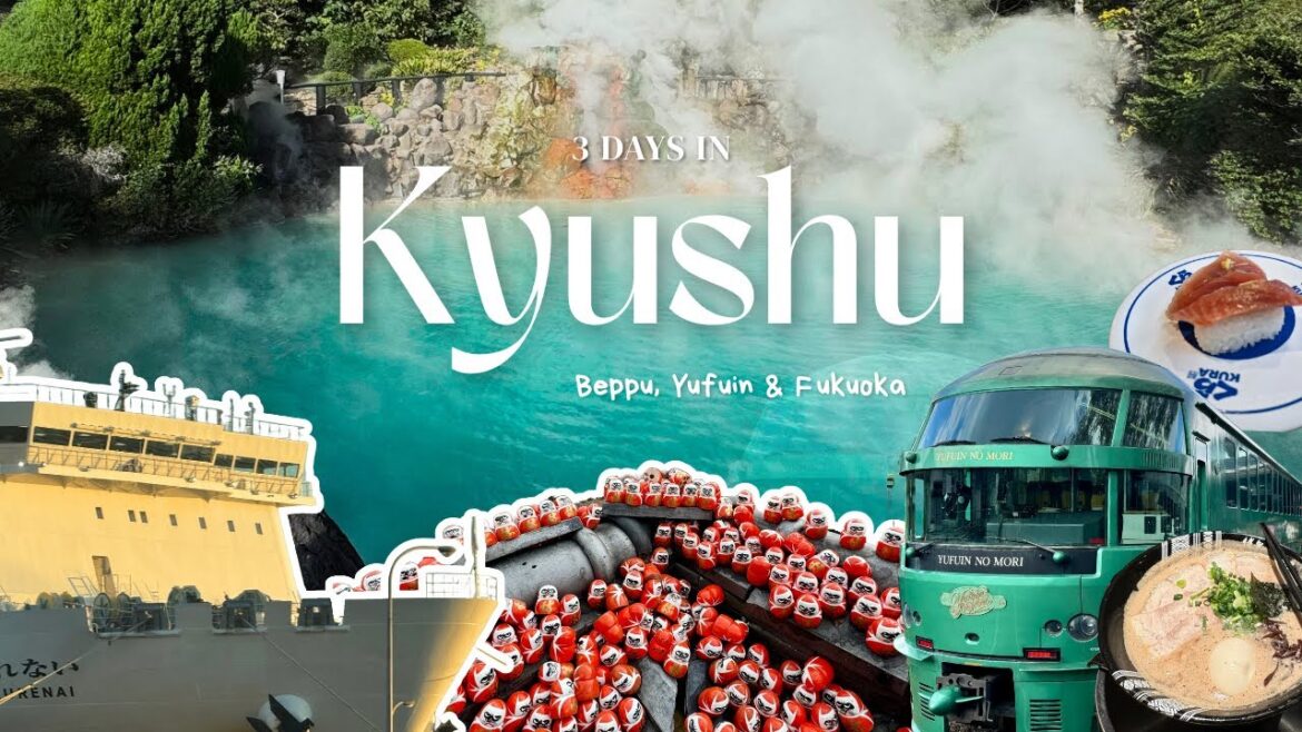 Overnight Ferry to Kyushu, Japan 🚢🇯🇵 | Journey from Osaka to Beppu ♨️ Yufuin Scenic Train to Fukuoka Overnight Ferry to Kyushu, Japan 🚢🇯🇵 | Journey from Osaka to Beppu ♨️ Yufuin Scenic Train to Fukuoka