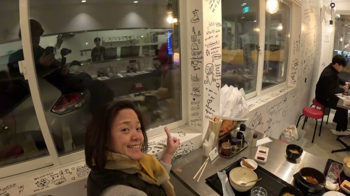 Furano – Having dinner at Shirona (Gyoza Restaurant) – 16 Dec 2024 Furano - Having dinner at Shirona (Gyoza Restaurant) - 16 Dec 2024