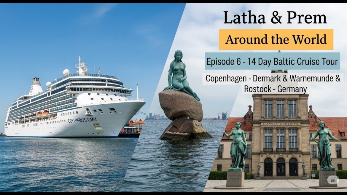 DENMARK & GERMANY by CRUISE TOUR - Warnemunde, Rostock & Cruise Tour #Denmark #Germany #Copenhagen