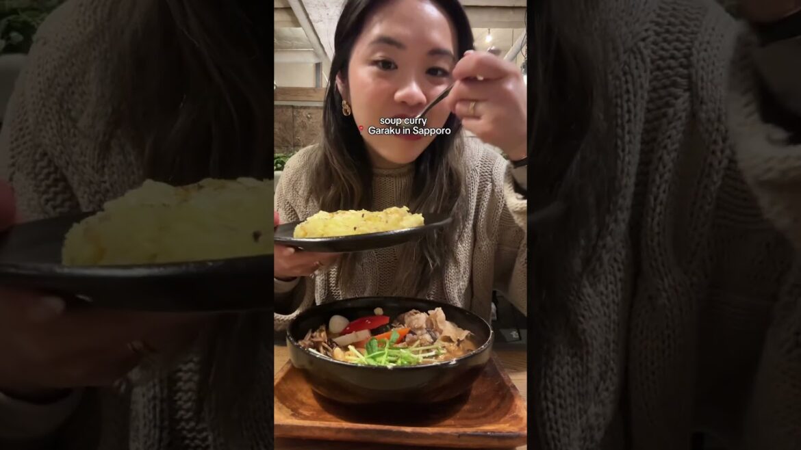 Everything we ate in Hokkaido, Japan during our winter trip!🇯🇵🦀 #hokkaido #sapporo #hokkaidofood