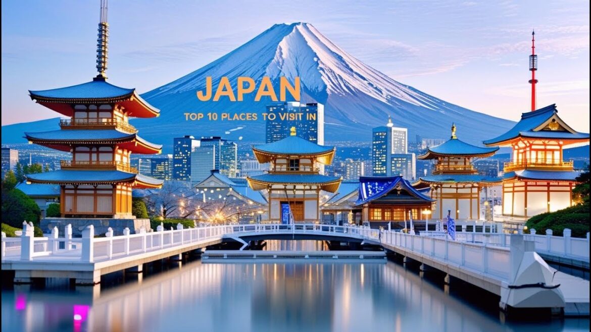 Top 10 places to visit in Japan