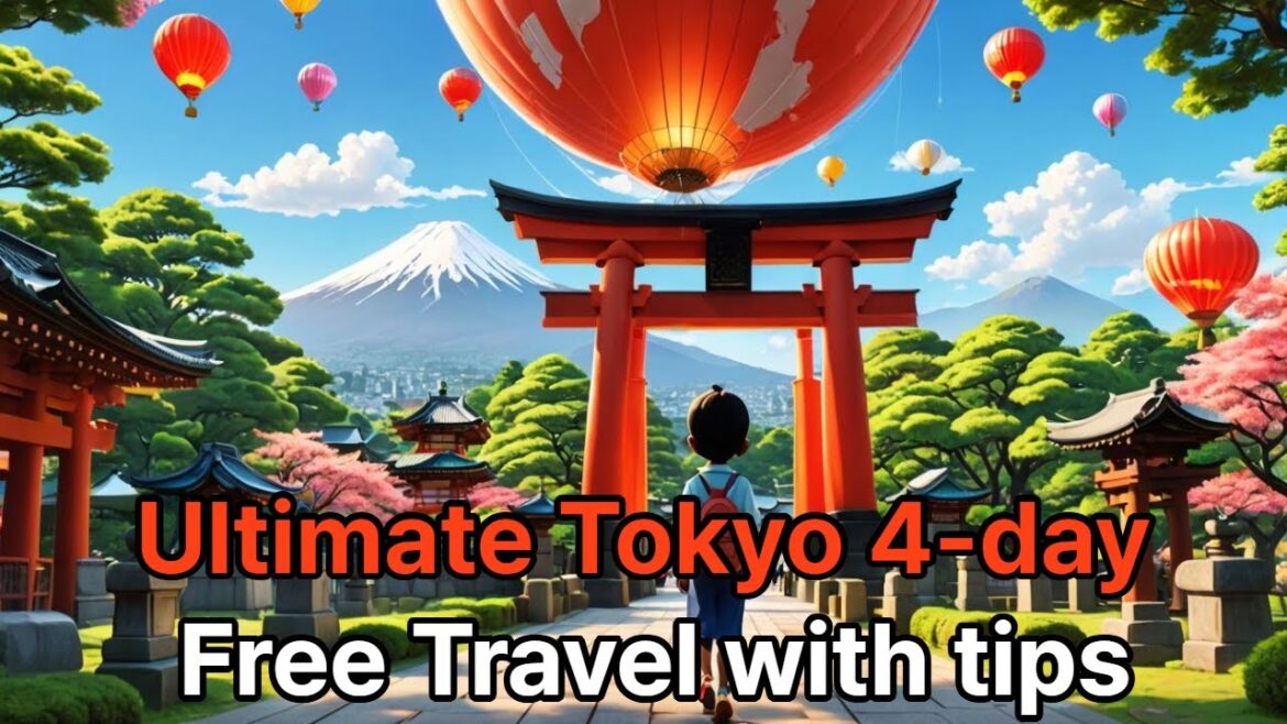4-day Self-guided Tour in Tokyo