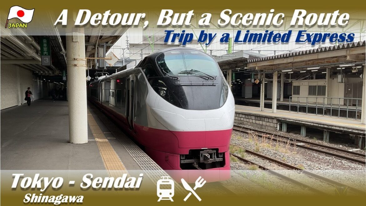 Japan🇯🇵 Train Trip: Longest-way Limited Express, "Hitachi" to Sendai, Tohoku