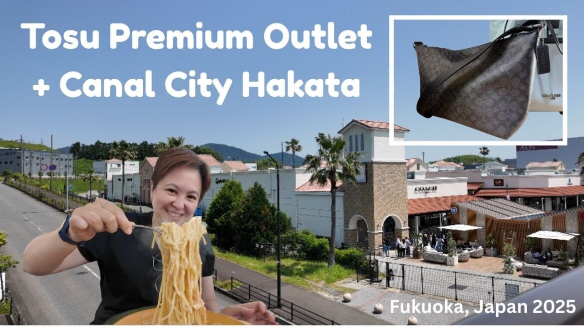 A Day in Fukuoka: Tosu Premium Outlet, Canal City & Good Eats | 2025 A Day in Fukuoka: Tosu Premium Outlet, Canal City & Good Eats | 2025