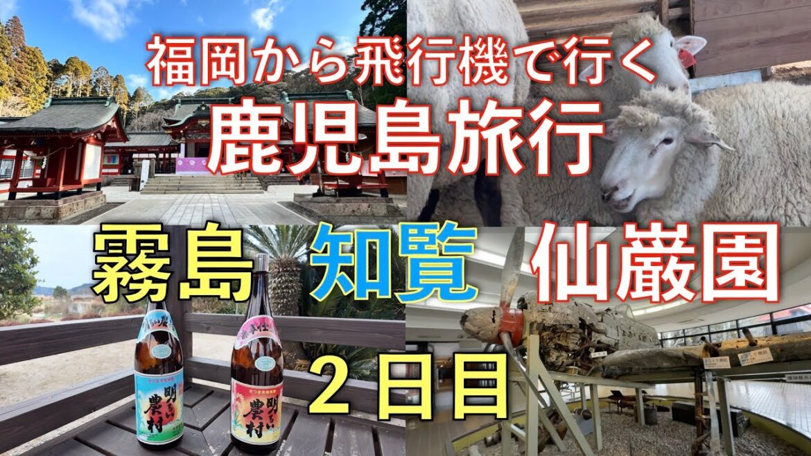 福岡から飛行機で行く鹿児島旅行２日目
