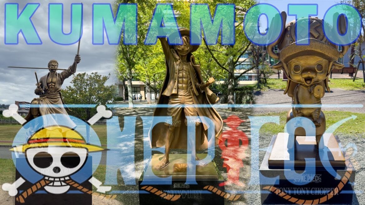 Going To Kumamoto To See The One Piece Statues.