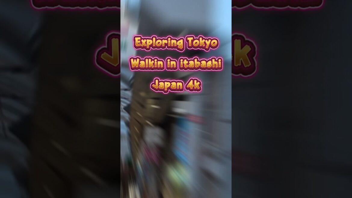 Exploring Itabashi, Tokyo – A Peaceful Walk Through the Local Streets #travel #walkingtour #trip
