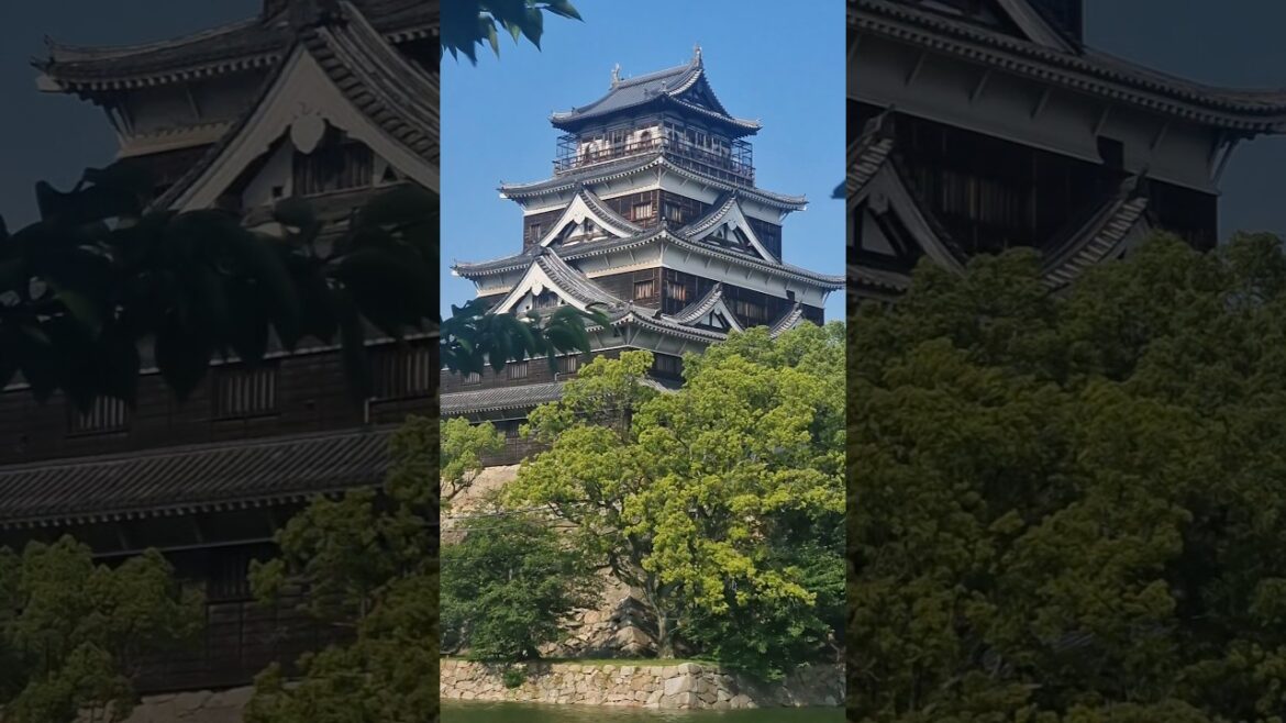 Hiroshima Castle Is So Beautiful #japan #castle #hiroshima #beautiful