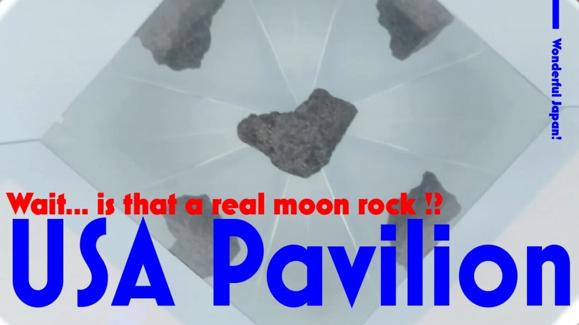 Full Tour of the USA Pavilion: Rocket Launch, Moon Rock & Spark | Expo 2025 Osaka, Kansai, Japan