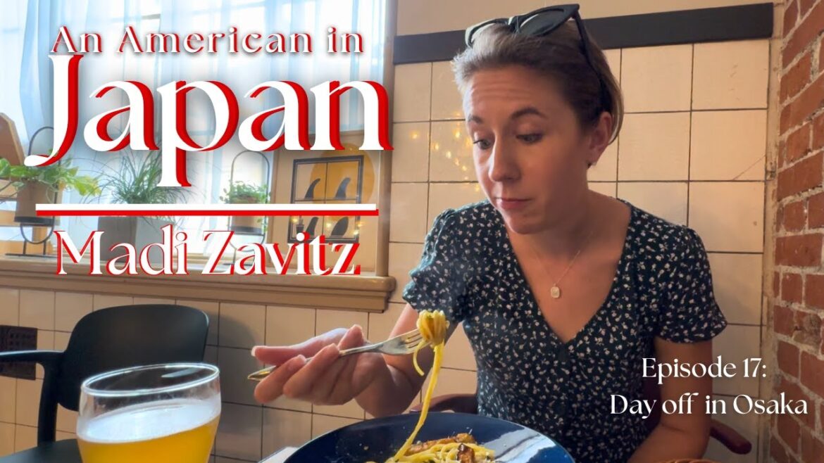 An American in Japan - Ep 17: Solo day eating my way through Osaka | Tips for solo travel in Japan