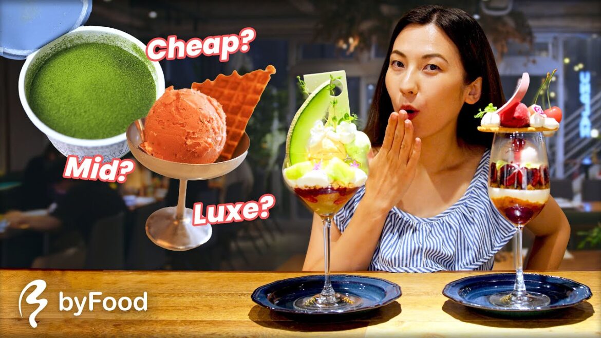 Cheap vs Luxe Ice Cream in Tokyo & Yokohama – Huge Difference?! 🍨