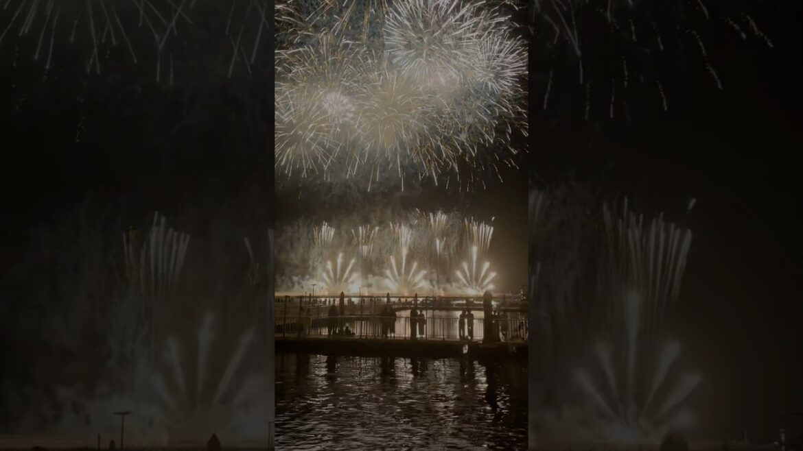 Fireworks magic at Hakkeijima Sea Paradise
