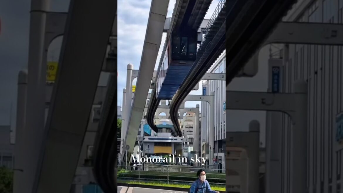 Chiba Prefecture, Japan monorail 🚝 #shorts #viral #japan