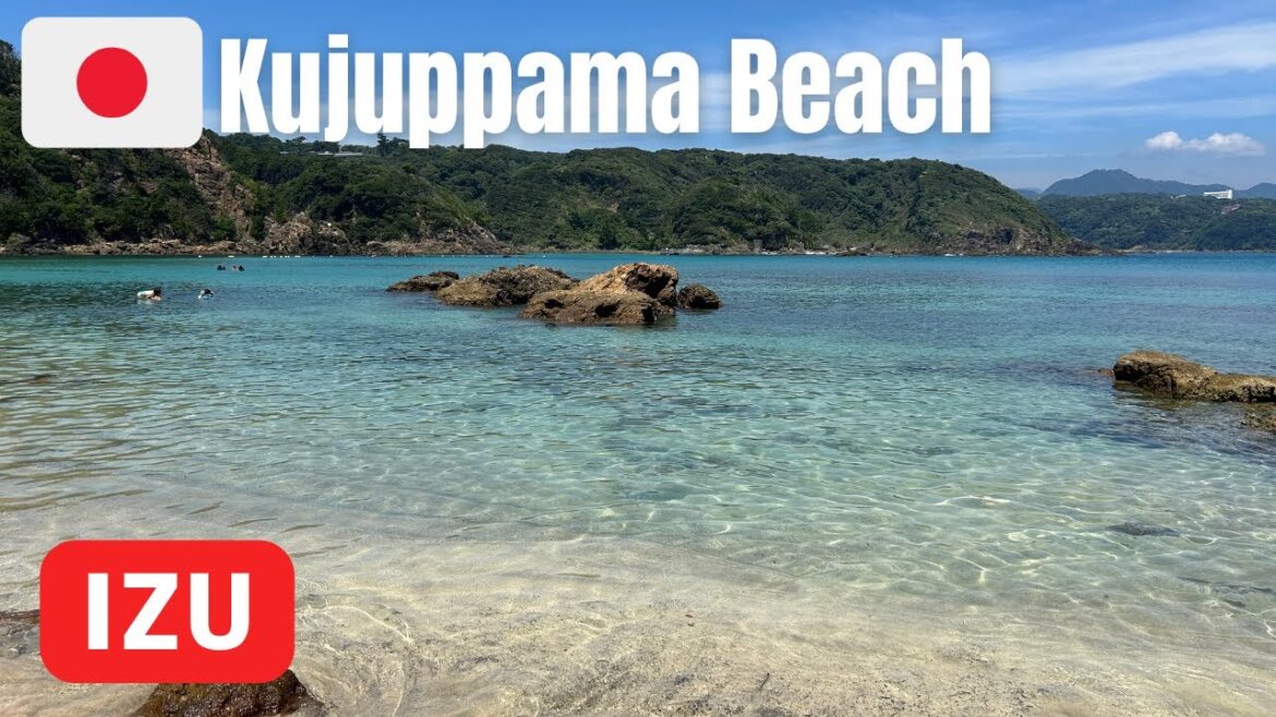 【🇯🇵Kujuppama Beach】Hidden Cove with Crystal Clear Water🏖️|Shimoda, Shizuoka, Japan 【🇯🇵Kujuppama Beach】Hidden Cove with Crystal Clear Water🏖️|Shimoda, Shizuoka, Japan