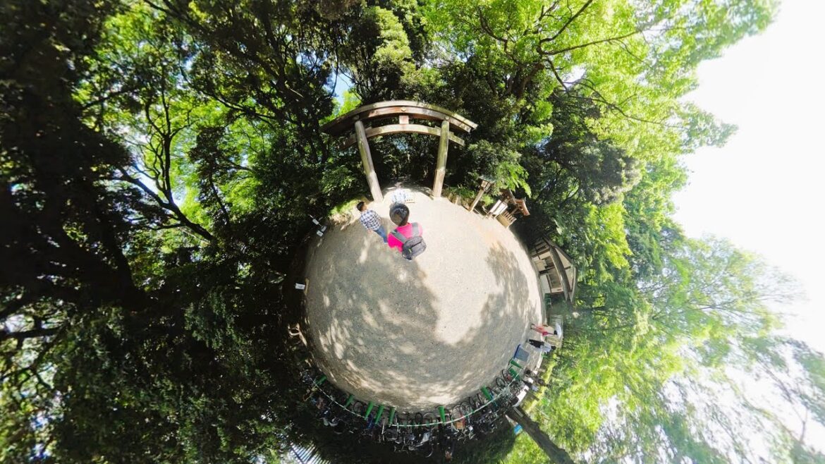 Shrine in Tokyo  – Virtual Travel – 4K 360 3D Shrine in Tokyo  - Virtual Travel - 4K 360 3D